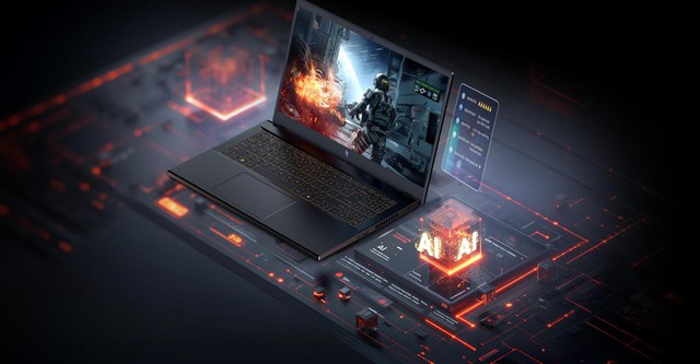 Acer Nitro V 15 ProPanel ti&ecirc;u biểu cho d&ograve;ng laptop gaming AI phổ th&ocirc;ng- Ảnh 3.