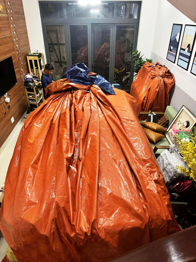 'Gói' xe BMW chống lụt ở Đà Nẵng: Phiên bản handmade gây sốt - Ảnh 2.