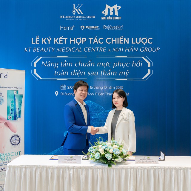 Mai Hân Group và KT Beauty ký kết hợp tác, nâng tầm phục hồi sau thẩm mỹ - Ảnh 3.