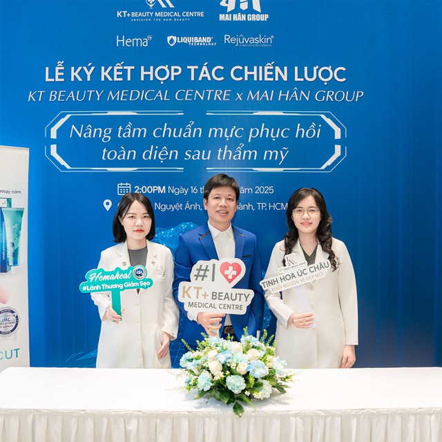 Mai Hân Group và KT Beauty ký kết hợp tác, nâng tầm phục hồi sau thẩm mỹ - Ảnh 4.