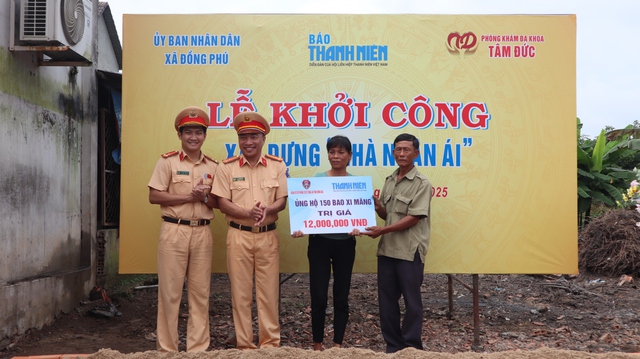 Báo Thanh Niên khởi công 2 căn "Nhà nhân ái" tại tỉnh Đồng Nai - Ảnh 2.