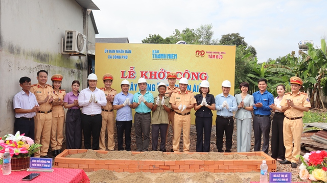 Báo Thanh Niên khởi công 2 căn "Nhà nhân ái" tại tỉnh Đồng Nai - Ảnh 12.