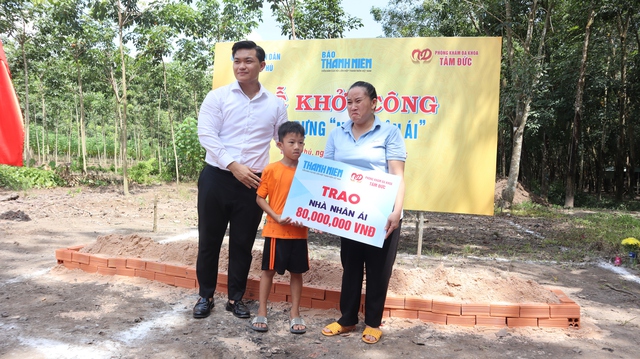 Báo Thanh Niên khởi công 2 căn "Nhà nhân ái" tại tỉnh Đồng Nai - Ảnh 7.