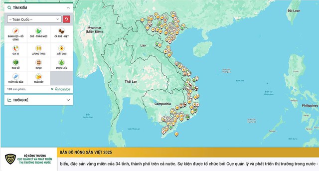 Bản đồ nông sản Việt sắp công bố có gì đặc biệt?- Ảnh 1. Bản đồ nông sản Việt sắp công bố có gì đặc biệt?- Ảnh 1.