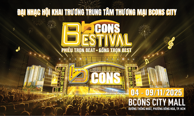 Bùng nổ chuỗi sự kiện khai trương Bcons City Mall Làng Đại học Quốc gia TP.HCM - Ảnh 4. Bùng nổ chuỗi sự kiện khai trương Bcons City Mall Làng Đại học Quốc gia TP.HCM - Ảnh 4.