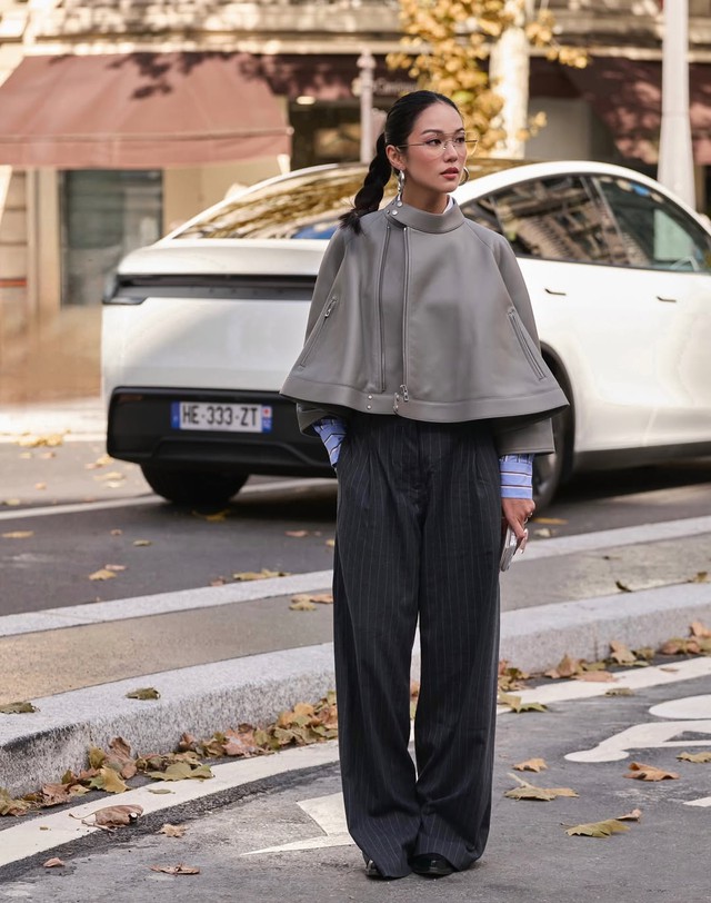 Quần tây ống rộng, khí chất hiện đại mặc đi làm đi chơi đều đẹp- Ảnh 1.