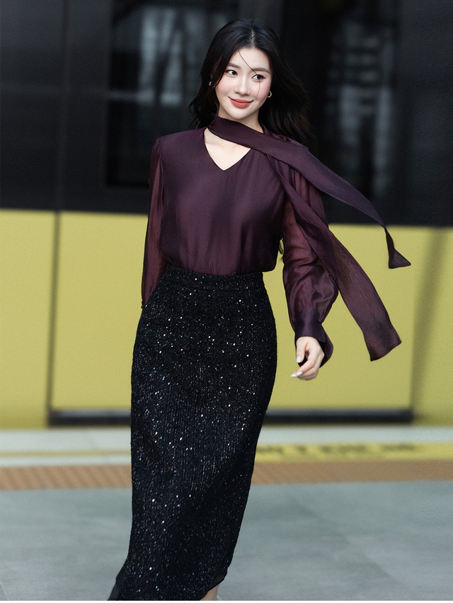 Đón gió lạnh đầu mùa, nàng công sở tỏa sáng với những lựa chọn này Đón gió lạnh đầu mùa, nàng công sở tỏa sáng với những lựa chọn này- Ảnh 5.