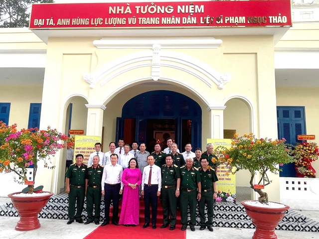 Thêm một nhà tưởng niệm anh hùng tình báo vừa được khánh thành- Ảnh 4. Thêm một nhà tưởng niệm anh hùng tình báo vừa được khánh thành- Ảnh 4.