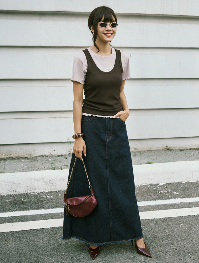 Áo dệt kim và quần denim: Cặp đôi hoàn hảo cho phong cách thời trang mùa lạnh - Ảnh 9.