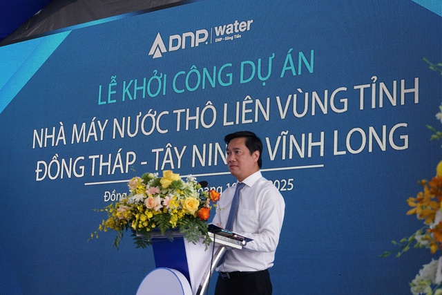 Khởi công dự án cấp nước sinh hoạt cho 2 triệu dân miền Tây- Ảnh 2. Khởi công dự án cấp nước sinh hoạt cho 2 triệu dân miền Tây- Ảnh 2.