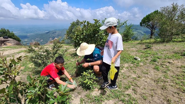 Nảy mầm xanh trên đỉnh núi đá Chư Nâm - Ảnh 12.