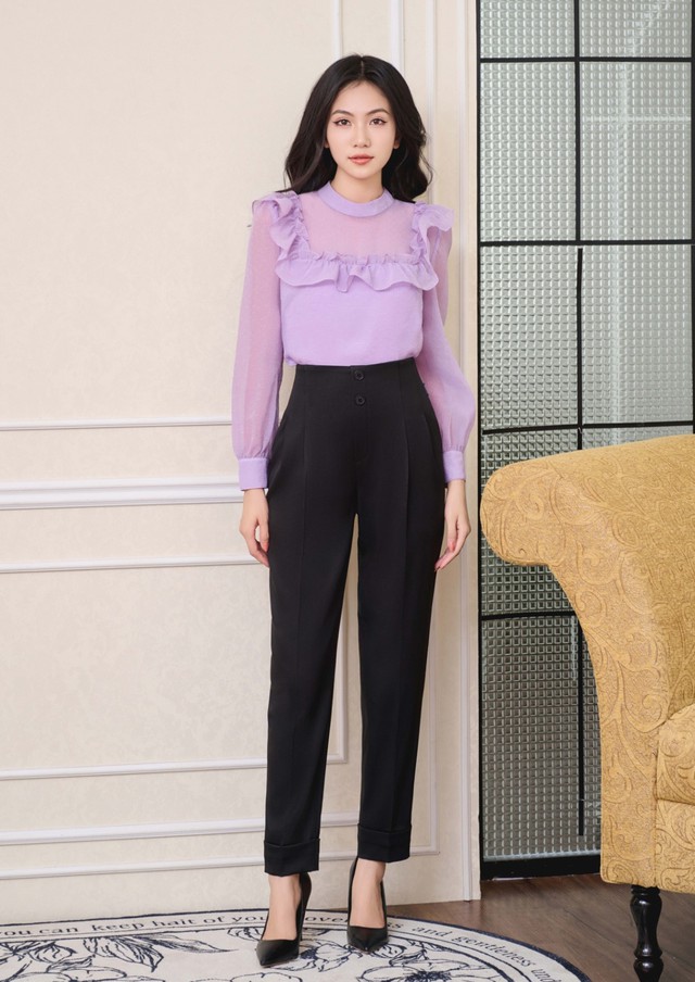 Tôn dáng thon thả, tự tin mọi lúc mọi nơi với quần baggy- Ảnh 2.