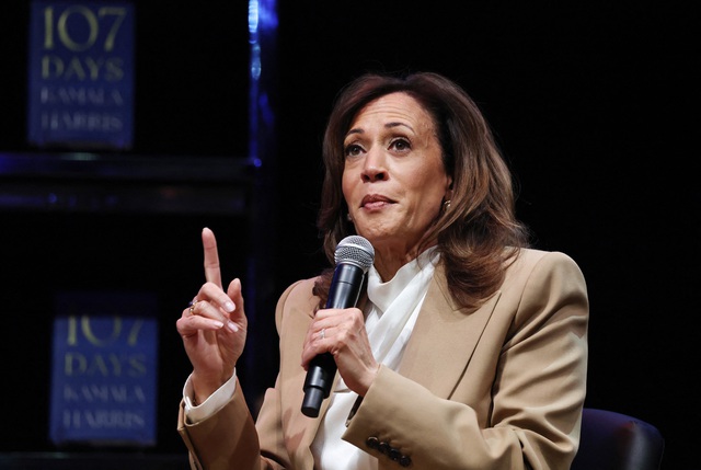 Bà Kamala Harris hé lộ sẽ tái tranh cử tổng thống - Ảnh 1.