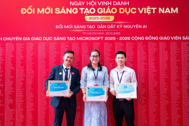Hàng ngàn chuyên gia giáo dục được vinh danh đổi mới sáng tạo - Ảnh 1.