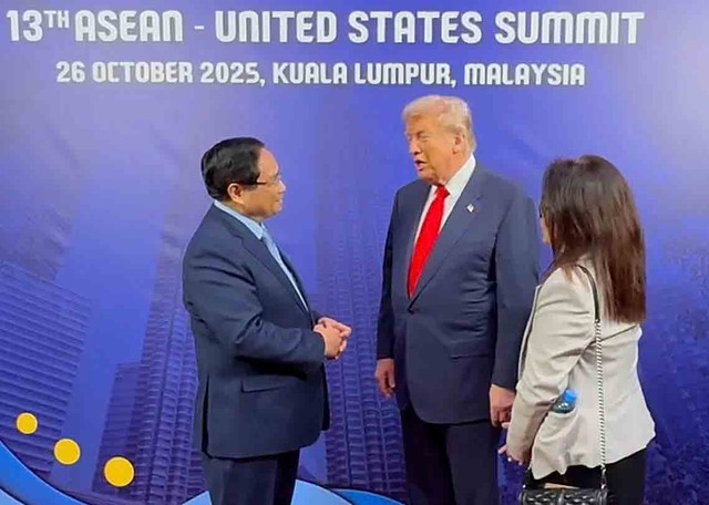 Việt Nam v&agrave; Mỹ c&ocirc;ng bố tuy&ecirc;n bố chung về thuế đối ứng trong thương mại - Ảnh 1.