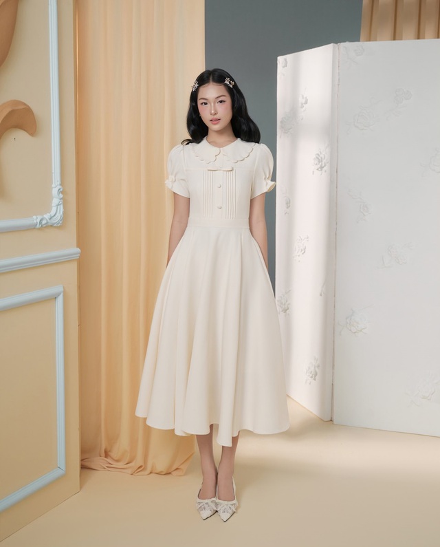 Váy chữ A 'nịnh dáng' bậc nhất khiến nàng nào mặc cũng đẹp- Ảnh 5. Váy chữ A 'nịnh dáng' bậc nhất khiến nàng nào mặc cũng đẹp- Ảnh 5.