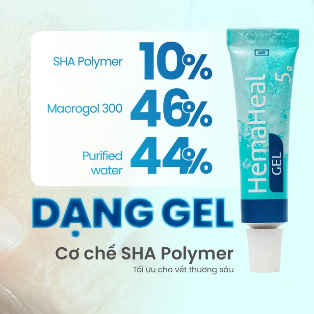Hướng dẫn sử dụng gel HemaHeal - l&agrave;nh thương đ&uacute;ng chuẩn y khoa ngừa sẹo tối đa- Ảnh 6.