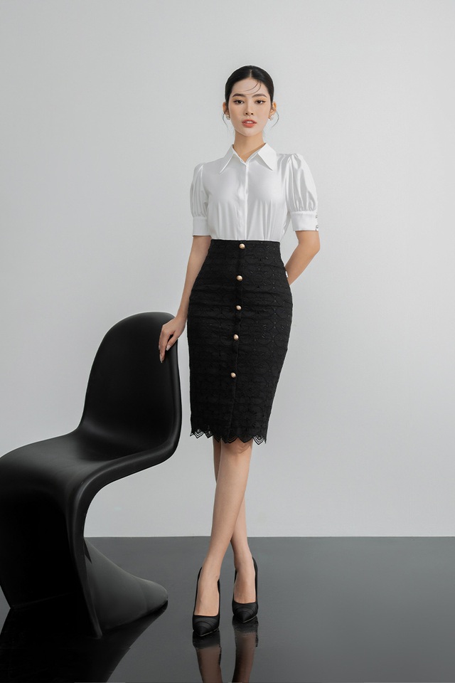 Đẹp hút hồn với chân váy bút chì cho quý cô văn phòng Đẹp hút hồn với chân váy bút chì cho quý cô văn phòng  - Ảnh 6.