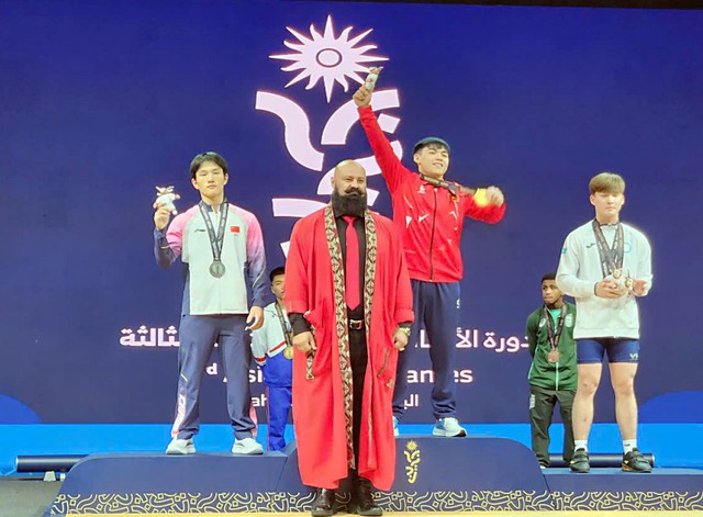 Tin cực vui: Việt Nam đoạt HCV đầu tiên ở Đại hội thể thao trẻ châu Á - Ảnh 1.