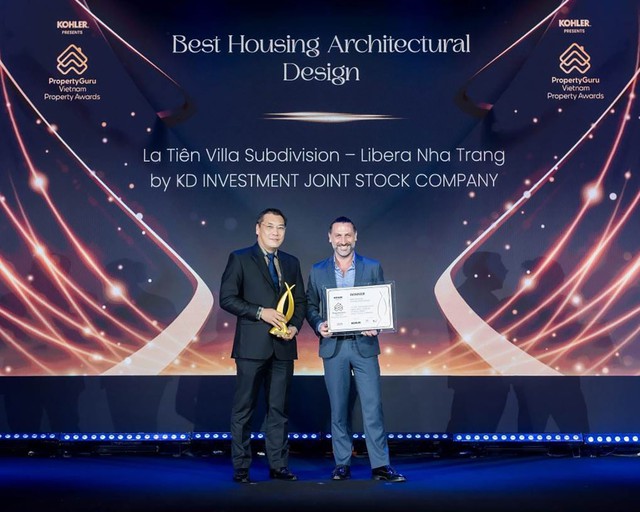KDI Holdings nhận c&uacute; đ&uacute;p giải thưởng tại giải thưởng Bất động sản Việt Nam Propertyguru 2025 - Ảnh 2.