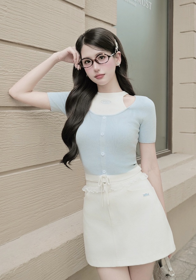 Những ngày se lạnh, vải len, dệt kim là chất liệu được yêu thích nhất- Ảnh 7.