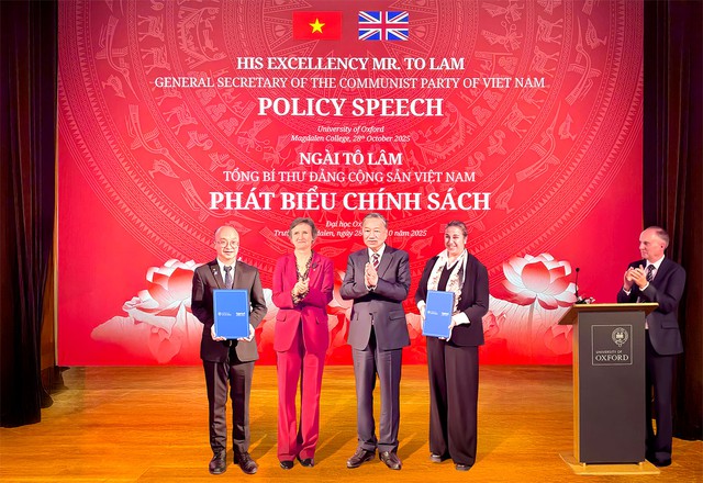 Viện nghiên cứu Tâm Anh và Đại học Oxford hợp tác đào tạo, nghiên cứu - Ảnh 1. Viện nghiên cứu Tâm Anh và Đại học Oxford hợp tác đào tạo, nghiên cứu - Ảnh 1.