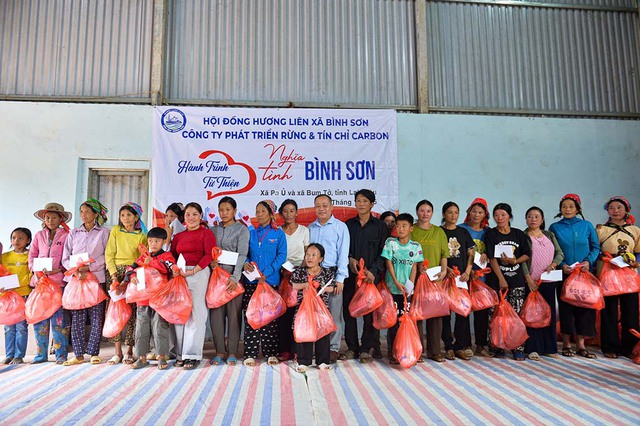 Vượt 2.000 km trao qu&agrave; cho người d&acirc;n Lai Ch&acirc;u - Ảnh 2.