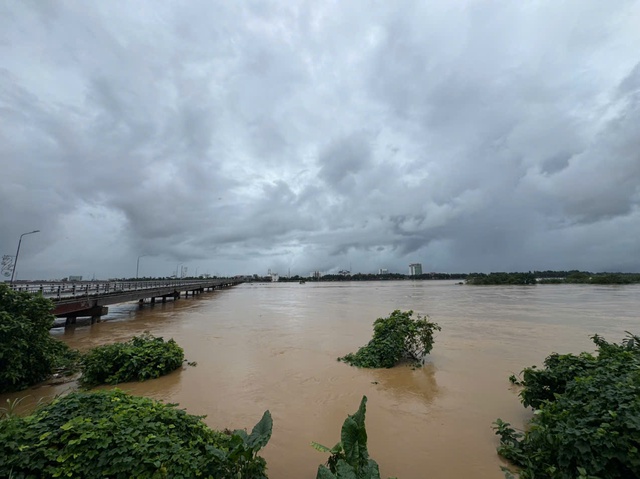 Giải cứu 8 người dân mắc kẹt giữa dòng lũ dữ trên sông Trà Khúc- Ảnh 5. Giải cứu 8 người dân mắc kẹt giữa dòng lũ dữ trên sông Trà Khúc- Ảnh 5.