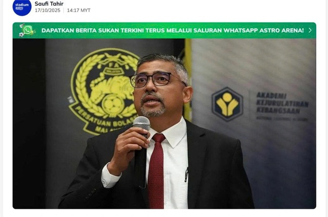 Người bị FAM đình chỉ vẫn chụp ảnh vui vẻ cùng Chủ tịch FIFA 1 Rò rỉ ảnh người bị FAM đình chỉ chụp cùng Chủ tịch FIFA: 'CĐV Malaysia sốc!'- Ảnh 1.