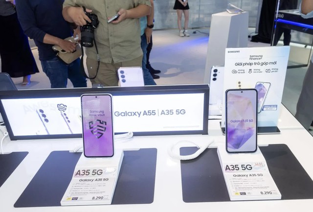 Galaxy A35 5G bắt đầu nhận One UI 8