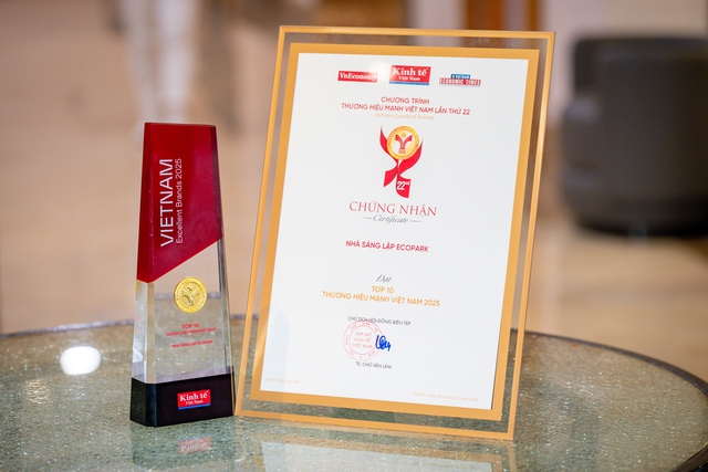 Nhà sáng lập Ecopark là Thương hiệu mạnh Việt Nam 2025 - Ảnh 2.