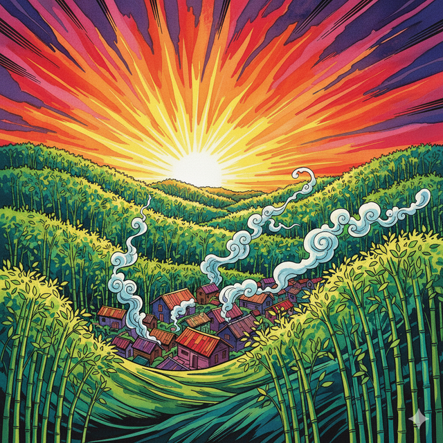 Mặt trời ở bản Nong - Truyện ngắn dự thi của Lê Thị Ngọc Hà- Ảnh 1. Mặt trời ở bản Nong - Truyện ngắn dự thi của Lê Thị Ngọc Hà- Ảnh 1.