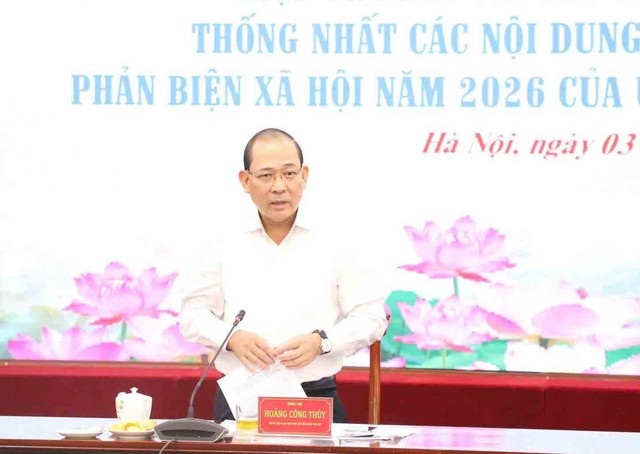 Mặt trận giám sát các vấn đề nóng và kiến nghị cụ thể cho năm 2026 - Ảnh 2. Mặt trận giám sát các vấn đề nóng và kiến nghị cụ thể cho năm 2026 - Ảnh 2.