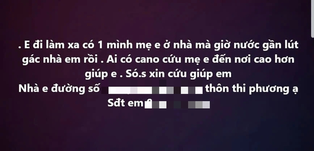 Những cuộc gọi ngắt quãng và nỗi lo khi quê nhà chìm trong nước lũ - Ảnh 3.