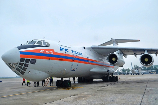 Nga viện trợ khẩn cấp 29 tấn hàng hỗ trợ vùng lũ TP.Huế- Ảnh 1. Nga viện trợ khẩn cấp 29 tấn hàng hỗ trợ vùng lũ TP.Huế- Ảnh 1.