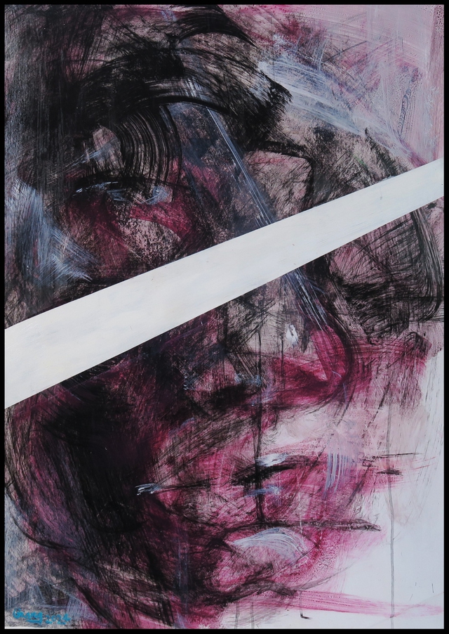 Họa sĩ Hoàng Võ và Đức Giang 'đối thoại' bằng cảm xúc và chiêm nghiệm- Ảnh 7. Họa sĩ Hoàng Võ và Đức Giang 'đối thoại' bằng cảm xúc và chiêm nghiệm- Ảnh 7.