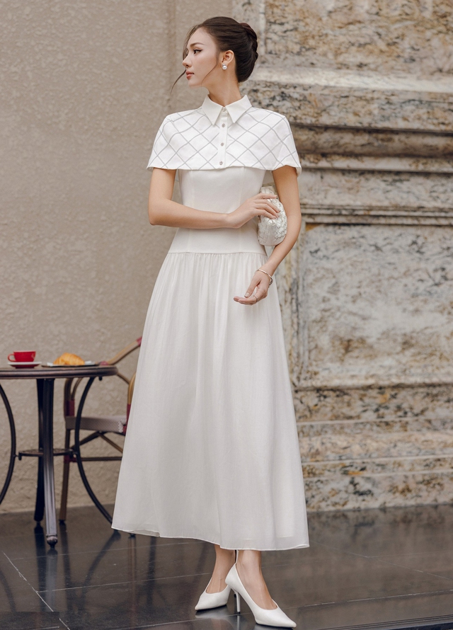 5 chiếc váy dáng dài sang trọng, diện đi làm đi tiệc đều đẹp 5 chiếc váy dáng dài sang trọng, diện đi làm đi tiệc đều đẹp- Ảnh 2.