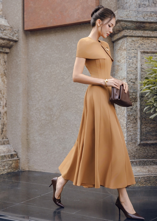 5 chiếc váy dáng dài sang trọng, diện đi làm đi tiệc đều đẹp 5 chiếc váy dáng dài sang trọng, diện đi làm đi tiệc đều đẹp- Ảnh 5.