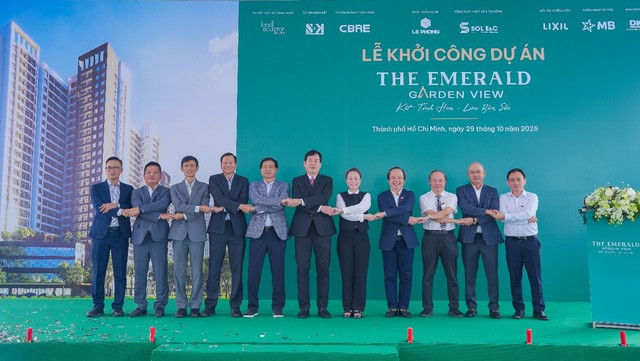 Khởi c&ocirc;ng dự &aacute;n The Emerald Garden View tại TP.HCM - Ảnh 1.