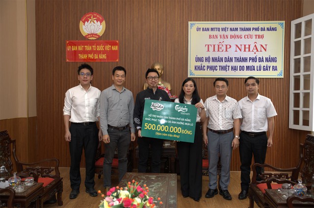 Carlsberg Việt Nam ủng hộ 1.5 tỉ đồng giúp người dân Huế, Đà Nẵng vượt mưa lũ- Ảnh 3. Carlsberg Việt Nam ủng hộ 1.5 tỉ đồng giúp người dân Huế, Đà Nẵng vượt mưa lũ- Ảnh 3.