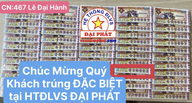 Độc đắc xổ số miền Nam ngày 31 tháng 10: Vé trúng đài Vĩnh Long về... TP.HCM- Ảnh 1. Độc đắc xổ số miền Nam ngày 31 tháng 10: Vé trúng đài Vĩnh Long về... TP.HCM- Ảnh 1.