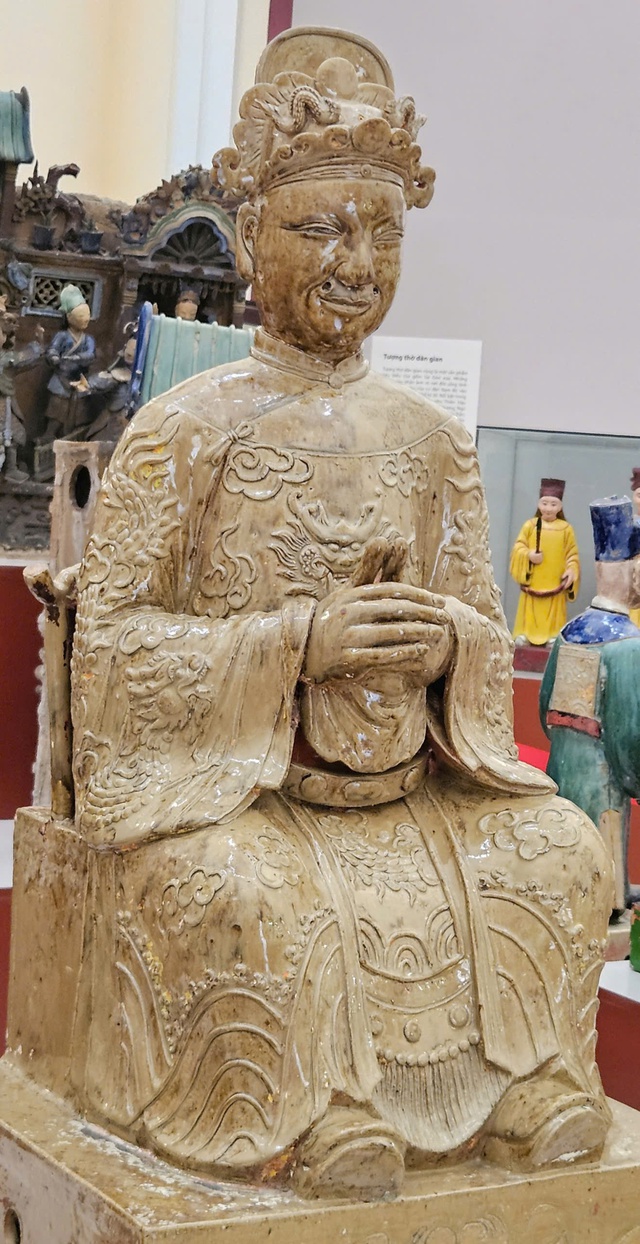 'Bí ẩn' bộ tượng Tam Quan Đại Đế thờ 3 quyền năng vũ trụ: thiên, địa, thủy - Ảnh 5.