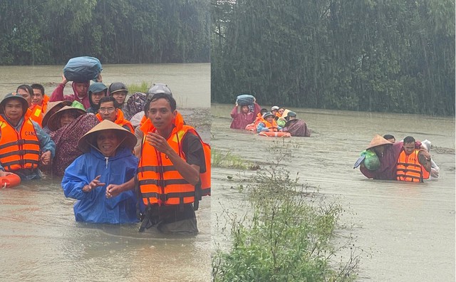 Đại tướng Lương Tam Quang chỉ đạo cấp bách cứu dân vùng lũ- Ảnh 1. Đại tướng Lương Tam Quang chỉ đạo cấp bách cứu dân vùng lũ- Ảnh 1.