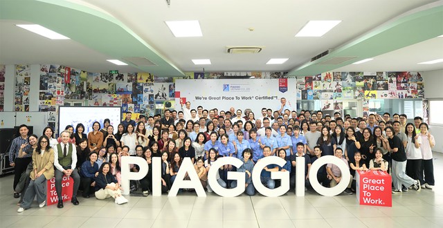 Piaggio Việt Nam đạt Great Place To Work 2025, đề cao giá trị con người- Ảnh 1. Piaggio Việt Nam đạt Great Place To Work 2025, đề cao giá trị con người- Ảnh 1.