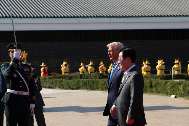 Mỹ Hàn Quốc gia tăng quan hệ qua thỏa thuận công nghệ tàu ngầm hạt nhân - Ảnh 1. Mỹ Hàn Quốc gia tăng quan hệ qua thỏa thuận công nghệ tàu ngầm hạt nhân - Ảnh 1.