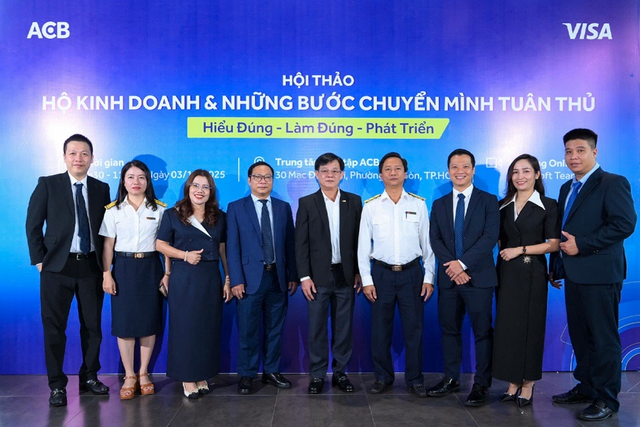 ACB đồng hành cùng hộ kinh doanh trước những thay đổi trong Nghị định 70- Ảnh 1.