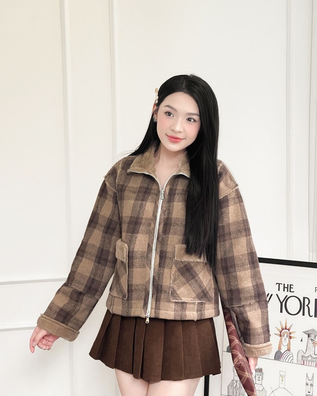 Áo khoác dạ nâng tầm phong cách giao mùa- Ảnh 7.