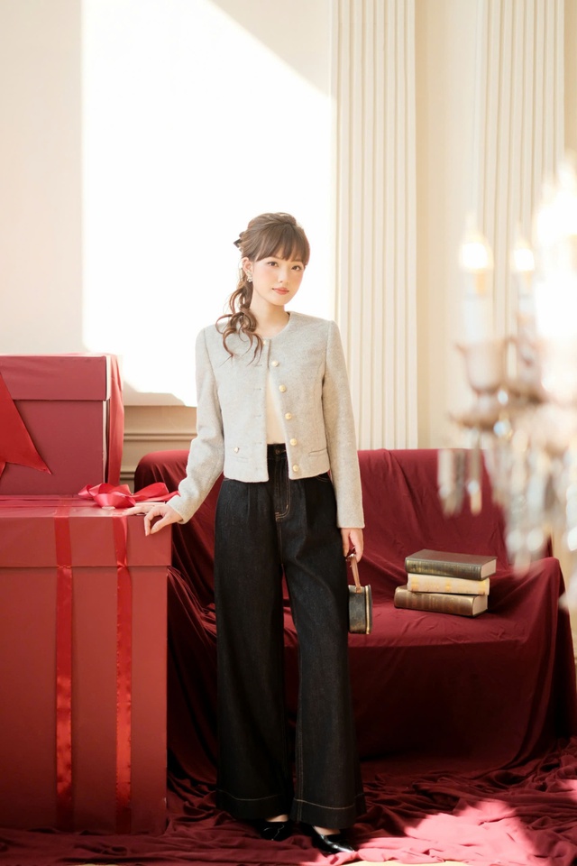 Áo khoác dạ nâng tầm phong cách giao mùa- Ảnh 3.