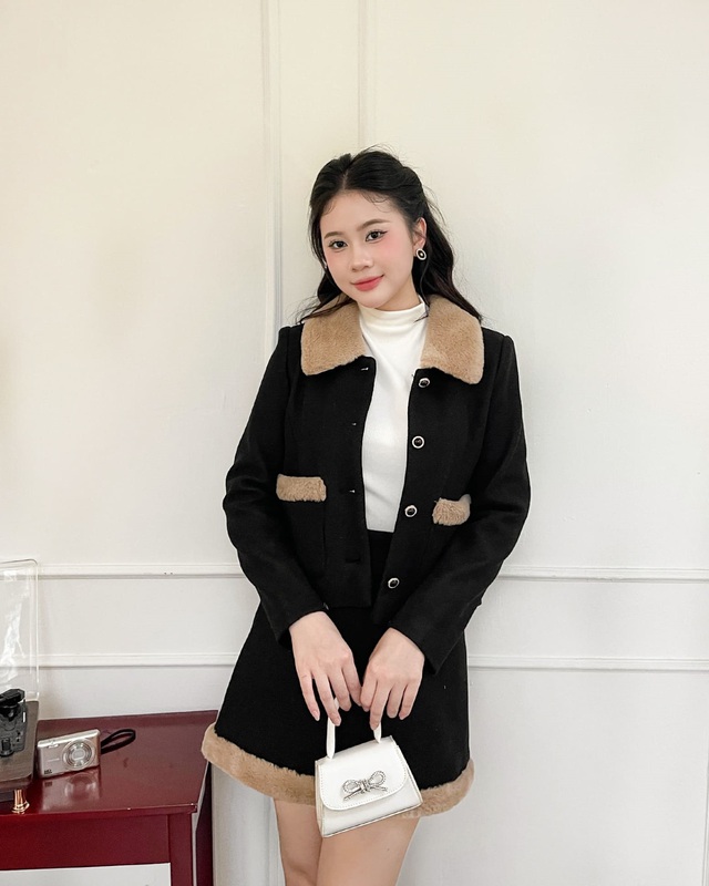 Áo khoác dạ nâng tầm phong cách giao mùa- Ảnh 8.