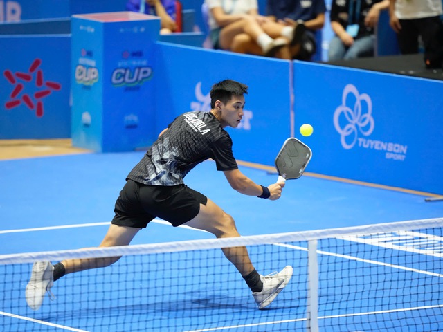 Trương Vinh Hiển lỡ HCV khi thua ch&oacute;ng v&aacute;nh Ph&uacute;c Huỳnh, L&yacute; Ho&agrave;ng Nam 'bất chiến tự nhi&ecirc;n th&agrave;nh&rsquo;- Ảnh 2.